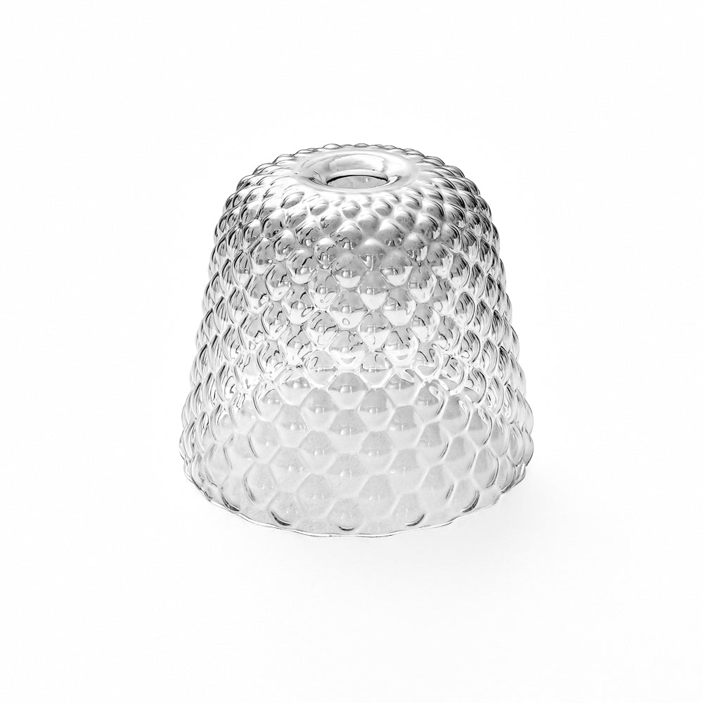 GEALUCE Sospensione in vetro con montatura metallo bianco-fumè-ambra ALICE GEALUCE Sospensione in vetro con montatura metallo bianco-fumè-ambra ALICE